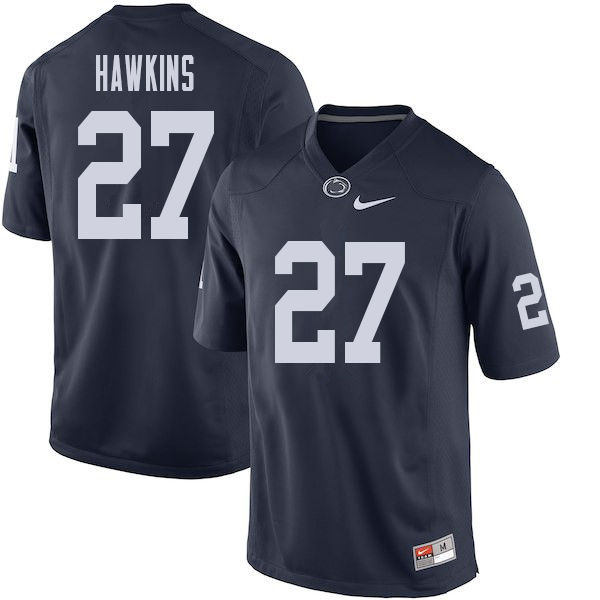 Men #27 Aeneas Hawkins Penn State Nittany Lions College Football Jerseys Sale-Navy - Click Image to Close